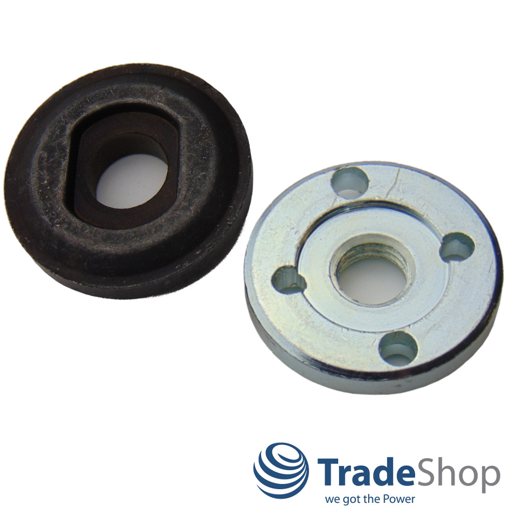 22mm Flanschaufnahme + M14 Stirnlochschraube für Bosch GWS 20-180 GWS 20-230