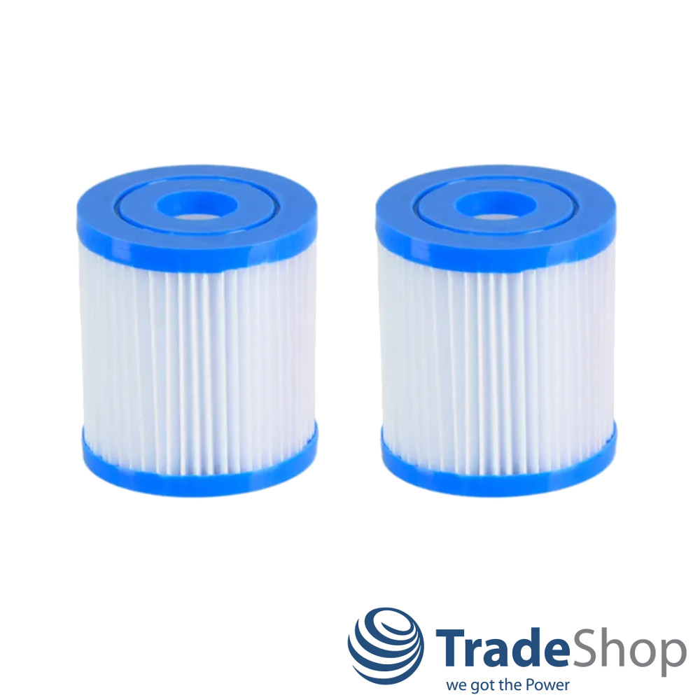 2x Filterpatrone Kartuschenfilter für Bestway 58381 Filterpumpe ersetzt 58093