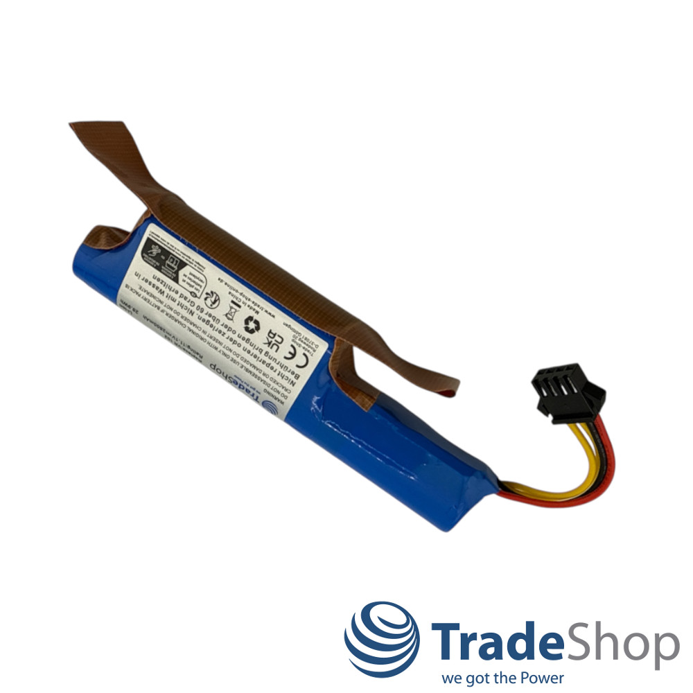 2x Li-Ion Akku 11,1V 2600mAh für Vileda VR 102, VR 201 PetPro ersetzt 167129