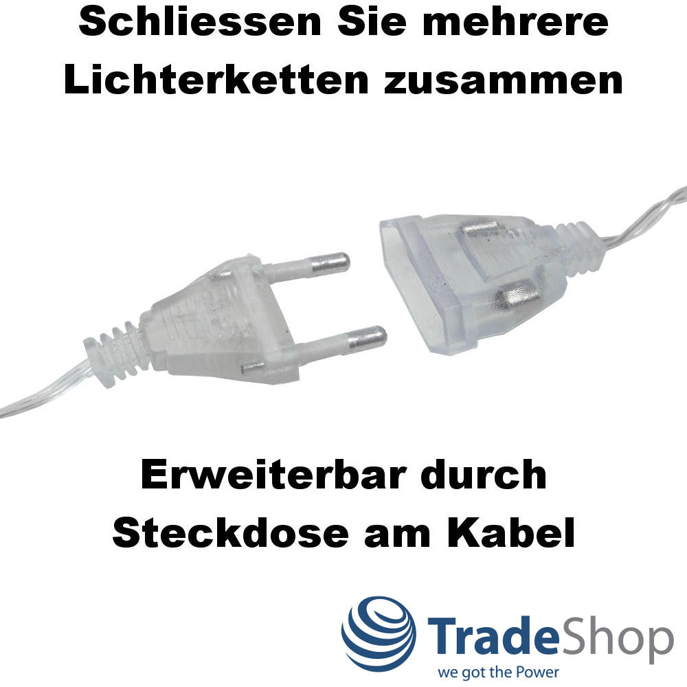 LED Lichterkette Vorhang Sterne 2,5m*1m Schaufensterdeko