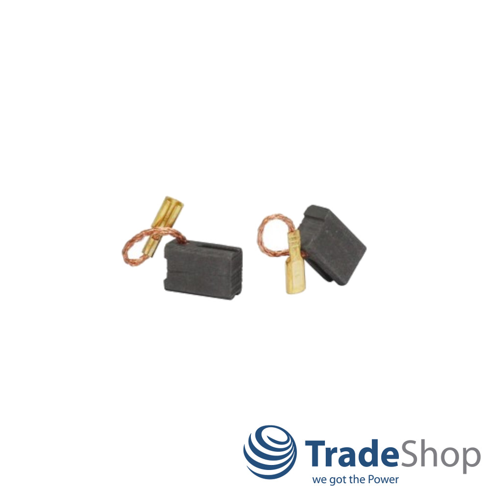 2x Motorkohlen Kohlebürsten 6 x 9 x 13,5mm für Elektrowerkzeuge Elektrogeräte