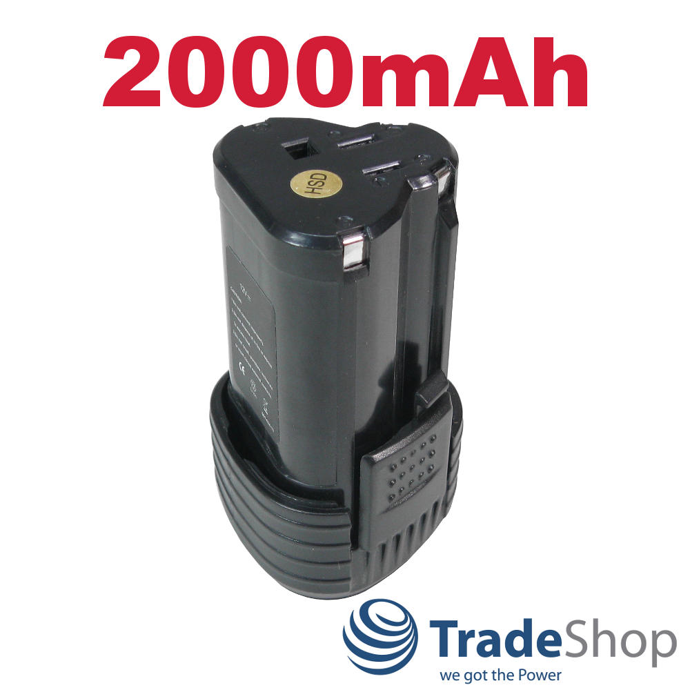 AKKU 12V Li-Ion 2000mAh für Worx WA3503 WX382.3 WX540.3 WX677 WU288 uvm