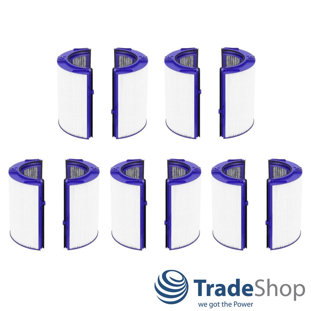 5x Ersatz HEPA-Filter mit Aktivkhole für Dyson TP06 TP07 HP07 HP09 Luftreiniger