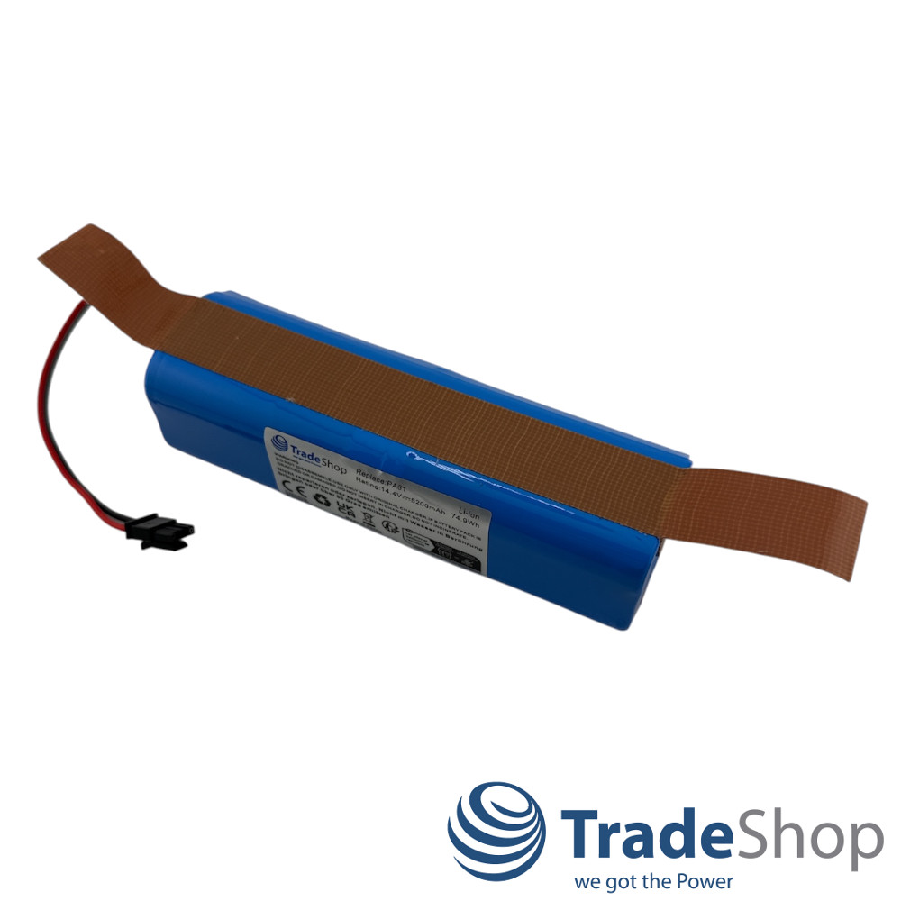 2x Li-Ion Akku 14,4V 5200mAh für Eufy RoboVac X8 Hybrid, T226X ersetzt PA61 PA89