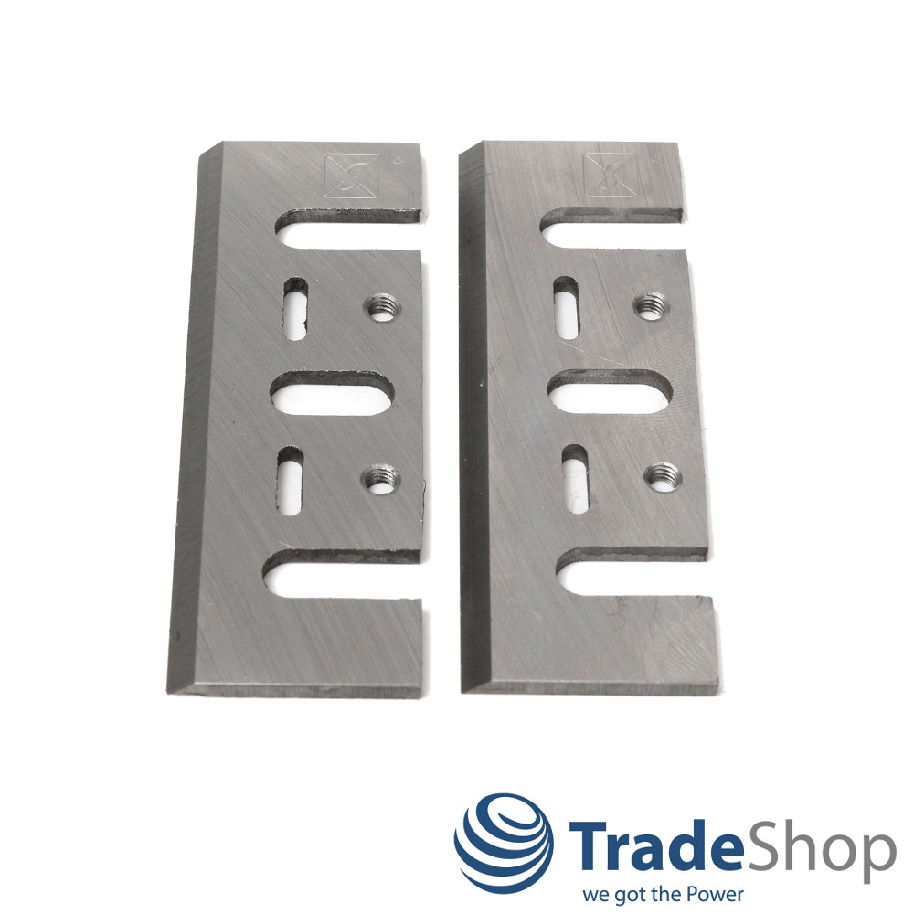 2x Hobelmesser Wendemesser 82x29x3mm HSS für Makita 1001 1100 1125 1900B 1901