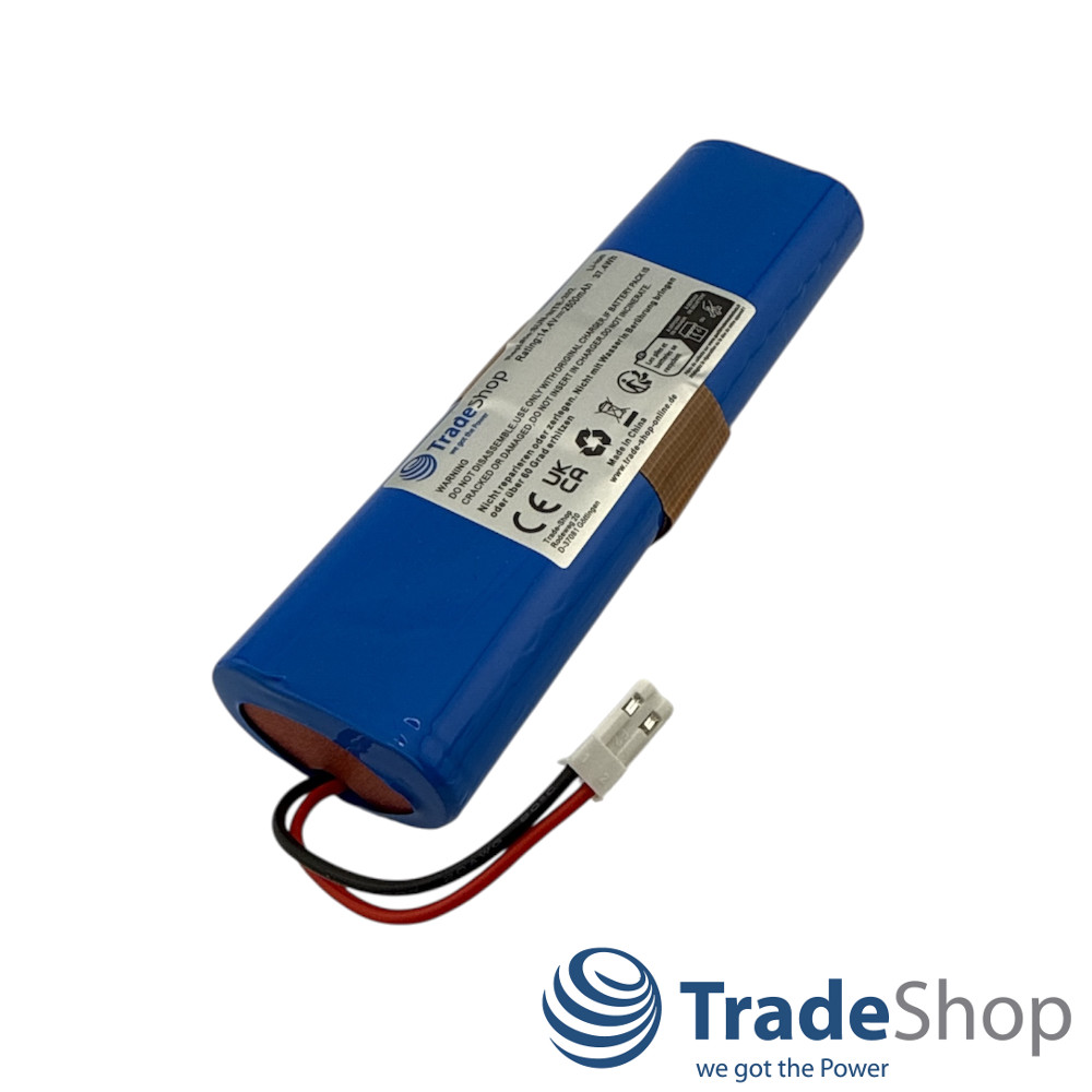 Li-Ion Akku 14,4V 2600mAh für iLife V3, V5s, V8s, X750 ersetzt SUN-INTE-202