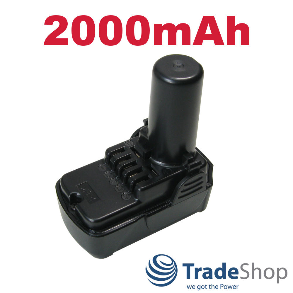 Akku 10,8V 2000mAh ersetzt Hitachi BCL1015 BCL1030 BCL1030A BCL1030M