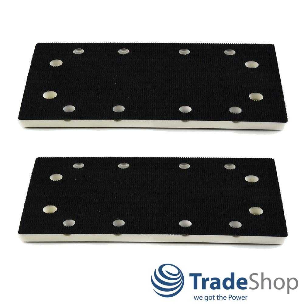 2x Klett Schleifplatte Schleifschuh für Festool RS300, RS3, LRS93 ersetzt 483905