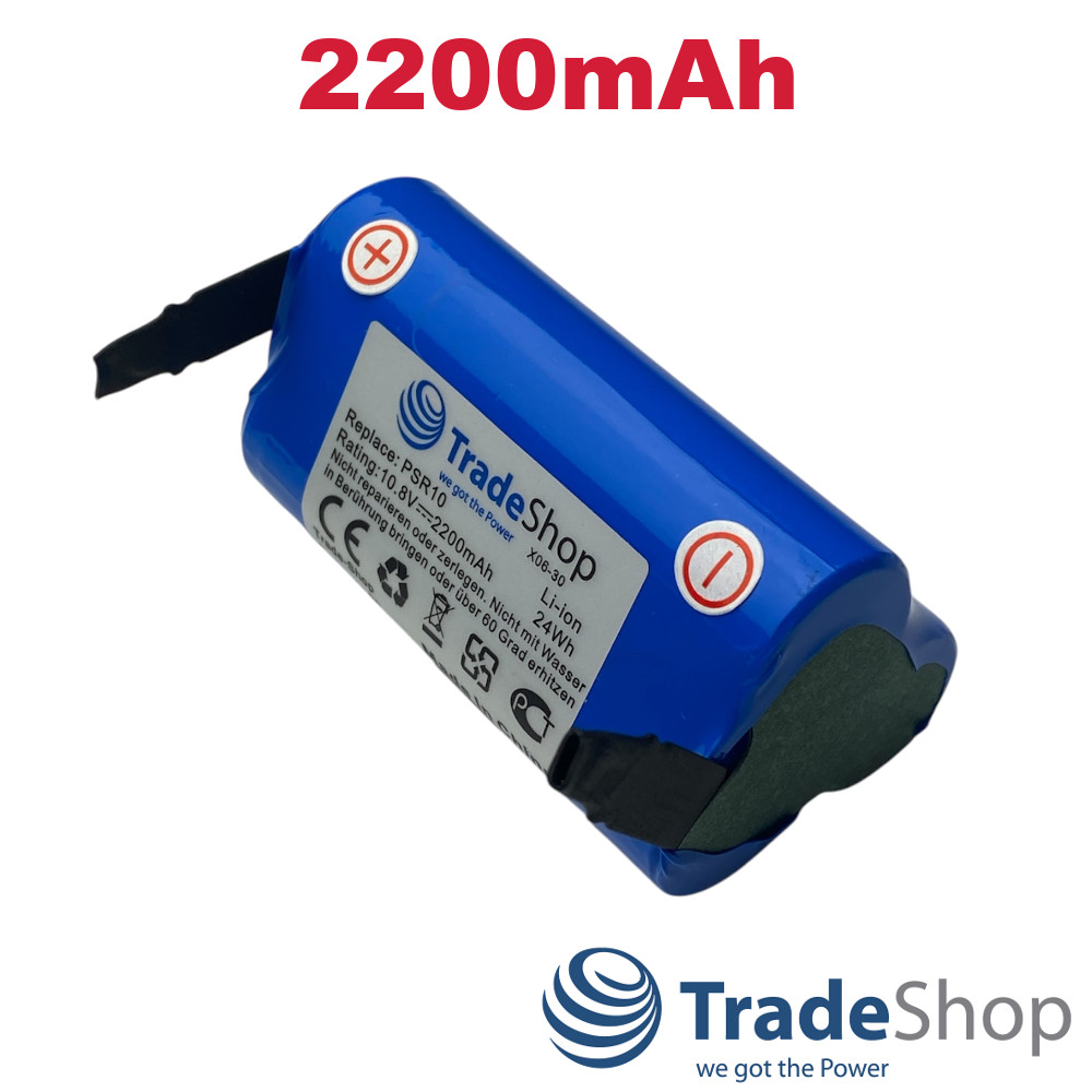 Li-Ion Akku 10,8V 2200mAh für Würth Master Rohling Berner Bosch zum Selbsteinbau