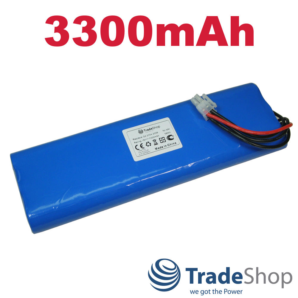 Akku 18V Ni-MH 3300mAh für Husqvarna Automower G2 Rasenroboter Mähroboter