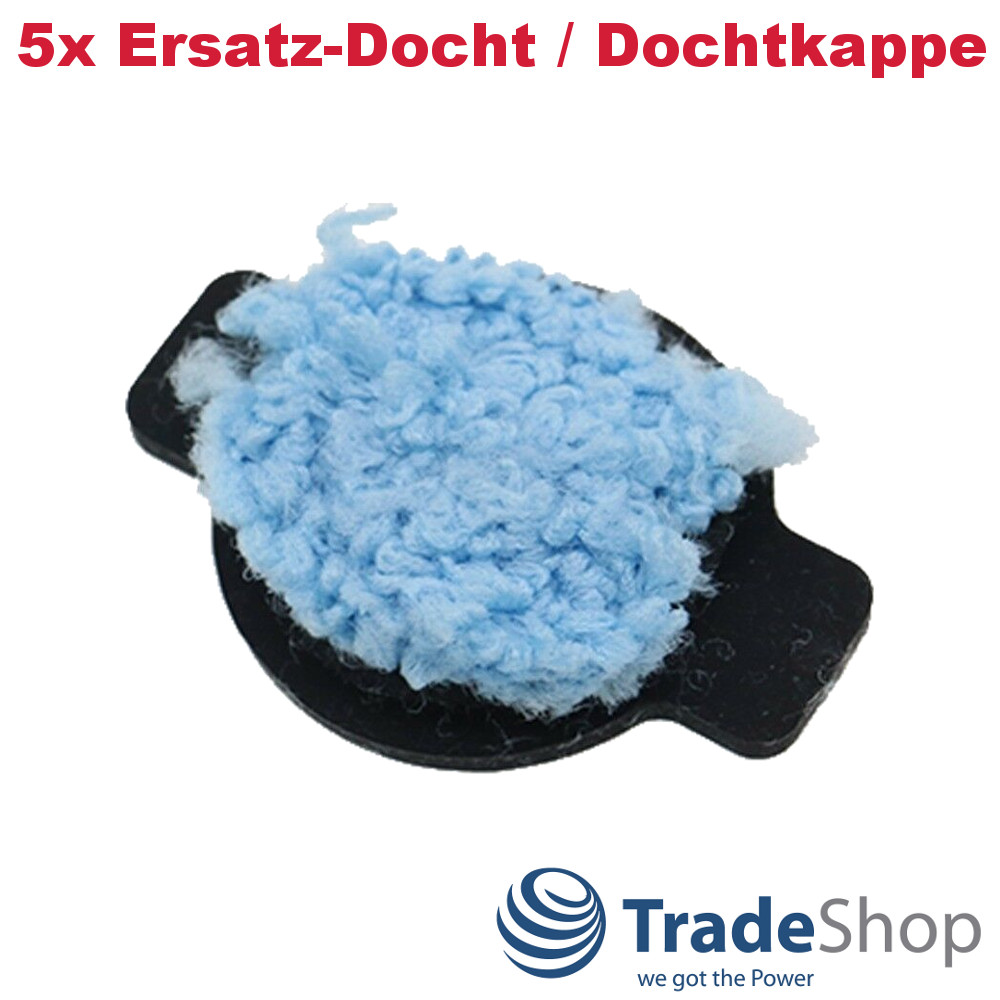 5 Stück Dochtkappe / Ersatz-Docht für iRobot Braava 380T Saugroboter
