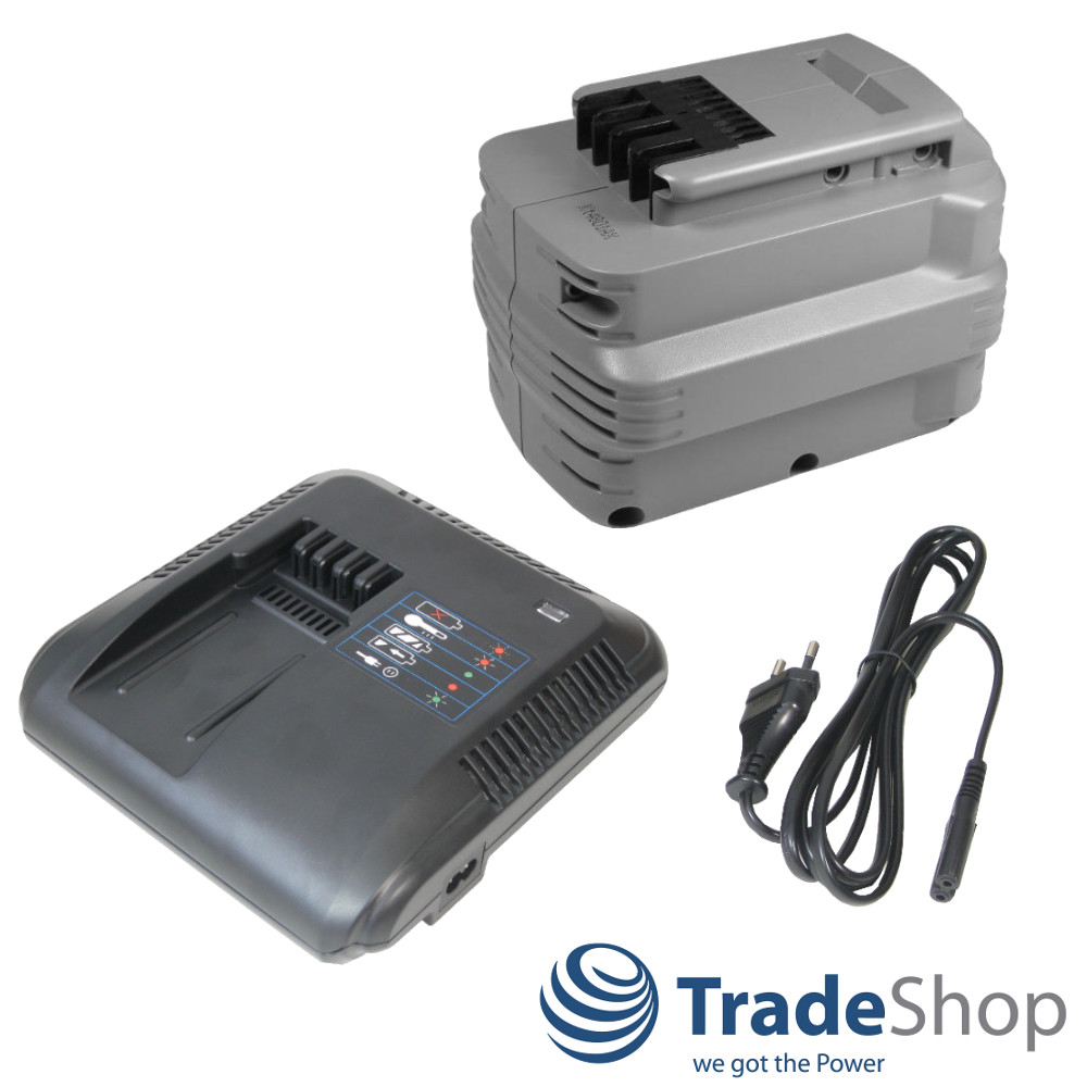 Ni-MH Akku 24V 3300mAh + Ladegerät für Dewalt DC222KA DC224KB DW004 DW005 DW007