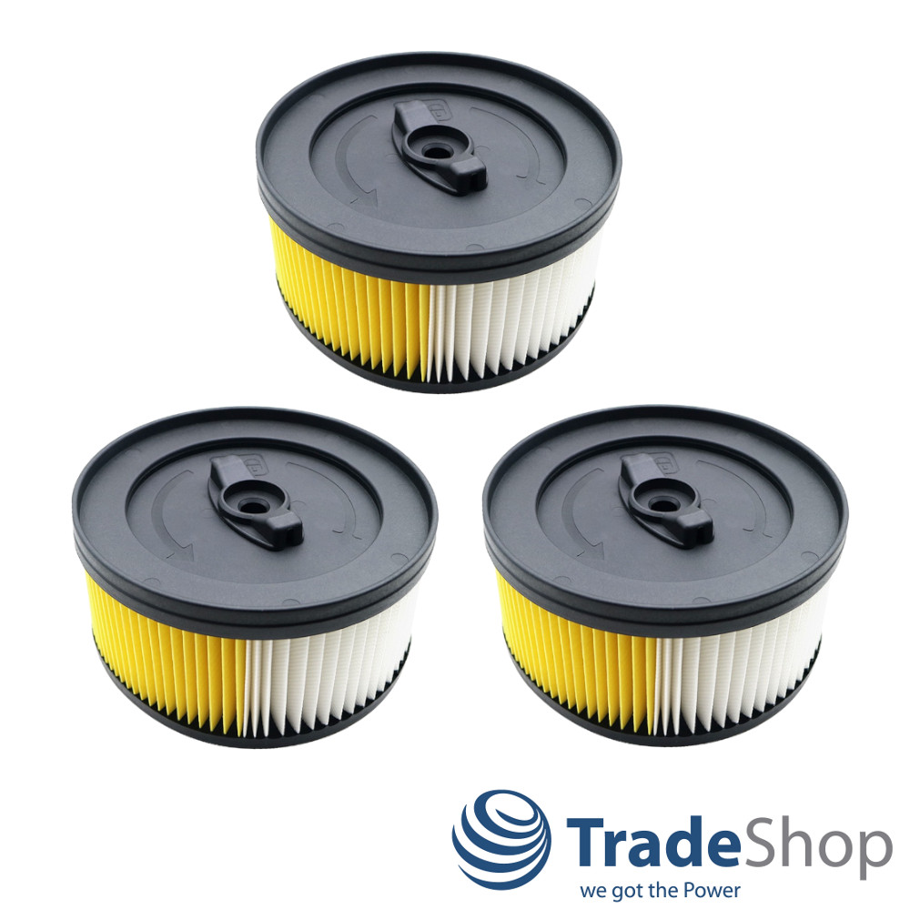 3x Nano Patronenfilter ersetzt 6.414-960.0 für Kärcher WD4 WD5 WD 4.200 WD 5.450