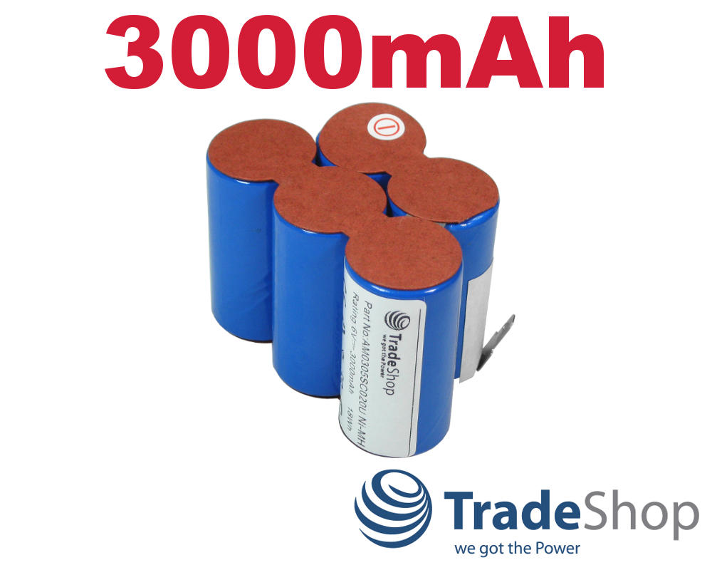 ULO BOX Ersatz Akku 3000mAh 6V Ni-MH für Mofa Mokick zum Selbsteinbau