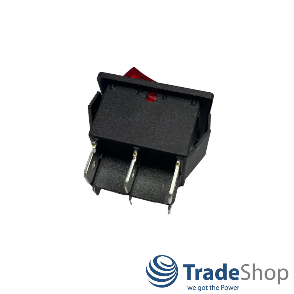 Wechselschalter Kippschalter Switch 250V 16A 6-polig KCD4 AN1 AUS AN2