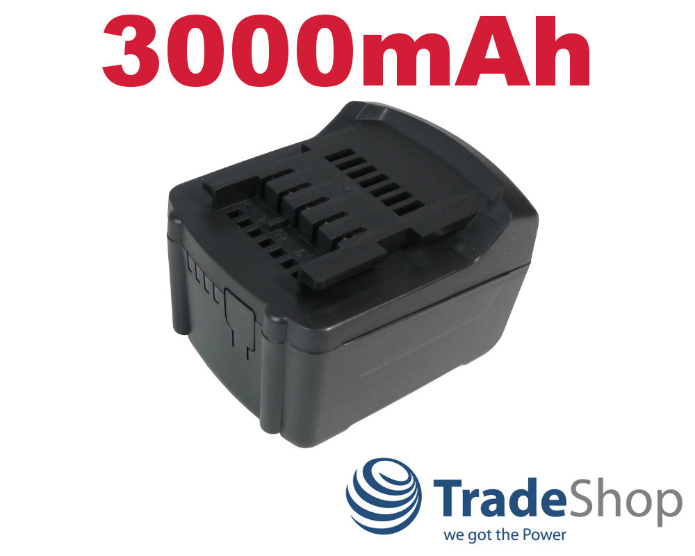 Akku 14,4V 3000mAh Li-Ion ersetzt Metabo 6.25454 6.25467