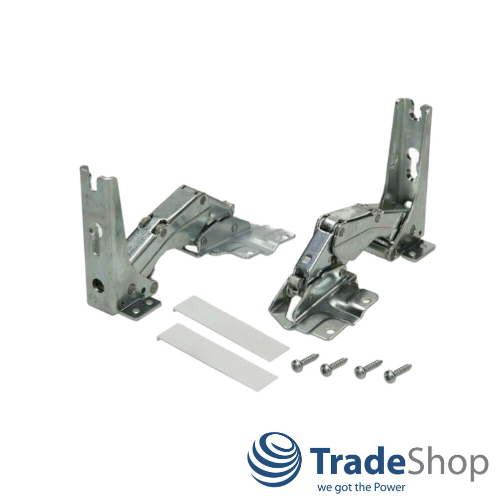 2er Set Türscharnier Kühlschrank ersetzt AEG/Electrolux 2211202045, 2211201047