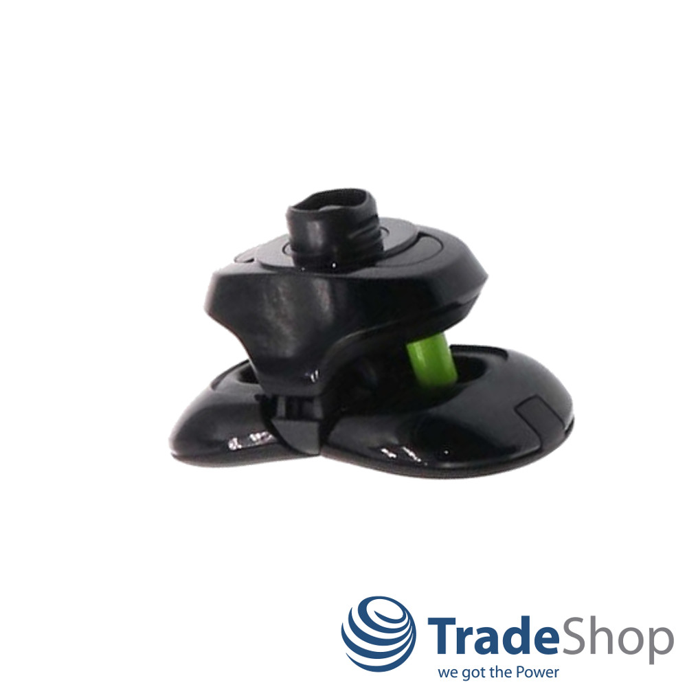 Scherkopfrahmen schwarz mit Antriebswelle für Philips S500 S520 S530 S560 S570