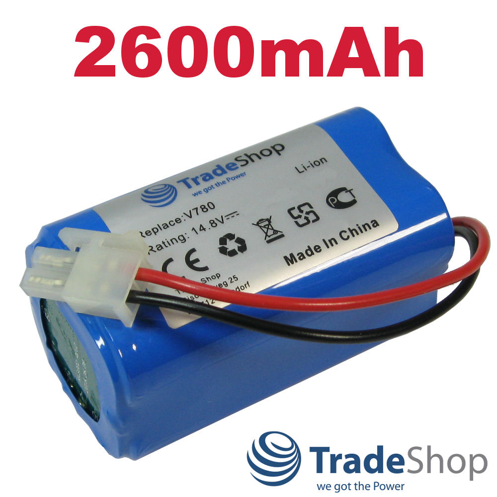 AKKU 14,8V 2600mAh für Ecovacs Deebot CR130 CEN 540 Dibea V780 V870