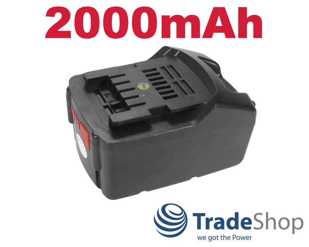 AKKU 36V 2000mAh ersetzt Metabo 6.25453 AHS 36 BHA 36 LTX KHA 36 AHS36 uvm