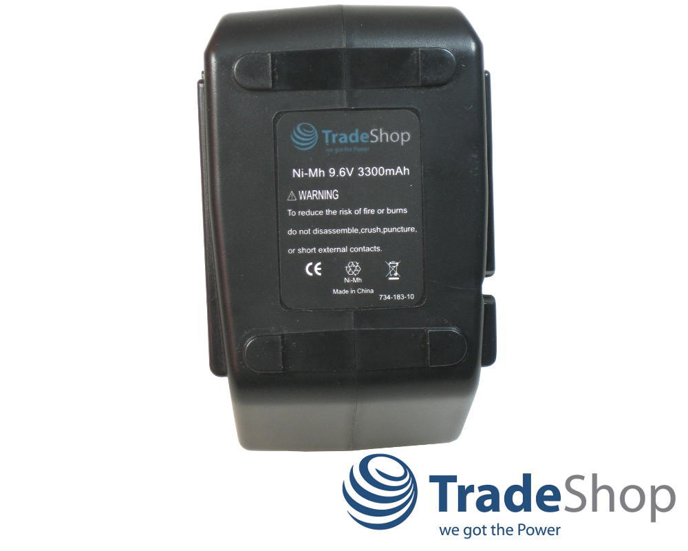 Ni-MH Akku 9,6V 3300mAh + Ladegerät für Hilti SF100 SF100A SFB105 SB10 BD2000