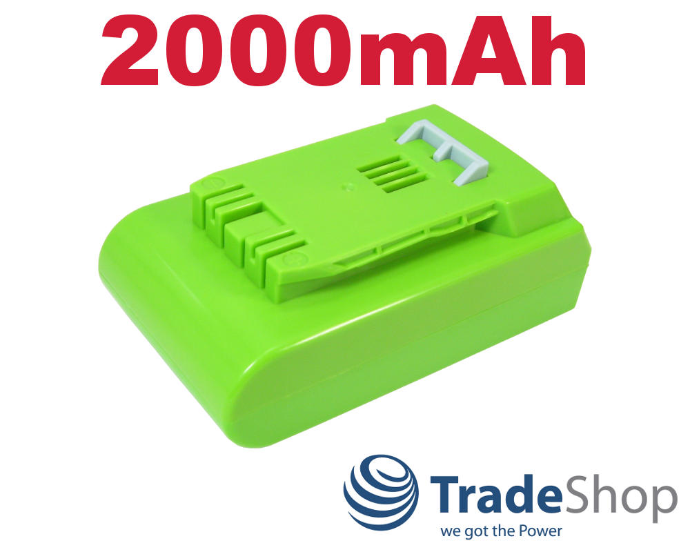 AKKU 24V 2000mAh Li-Ion für Greenworks G24 29322 29807 29837 2200207 130MPH uvm