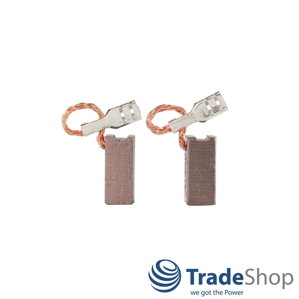 2x Motorkohlen Bronzekohlen 7 x 8 x 18mm für Bosch GSA 18V-Li ersetzt 2610943623