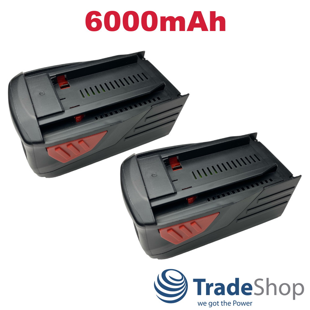 2x AKKU 36V 6000mAh für Hilti B36 B36V TE6A TE7A WSC7 WSR36A 2203932 418009 uvm