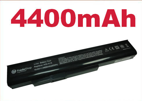 AKKU für Medion Akoya E6221 E6227 E7219 P6631 P6633 P6815 A42-A15 A42-H36 uvm