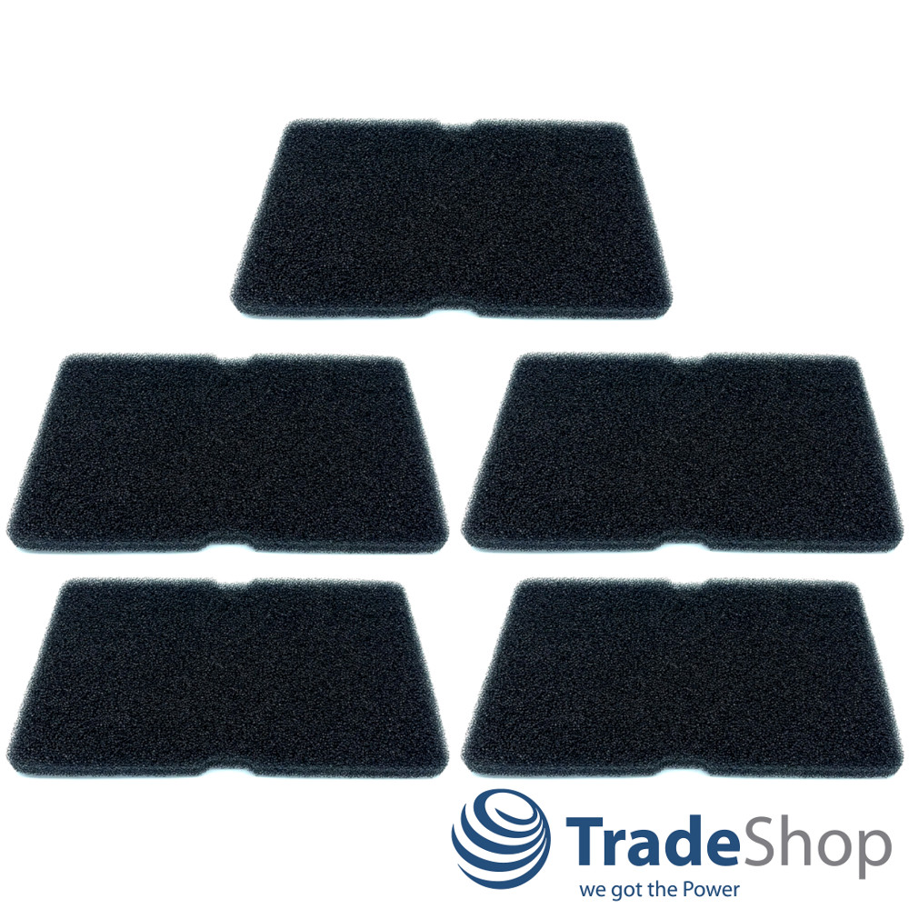 5x Schwammfilter Filtermatte für Grundig Beko Wäschetrockner ersetzt 2964840100