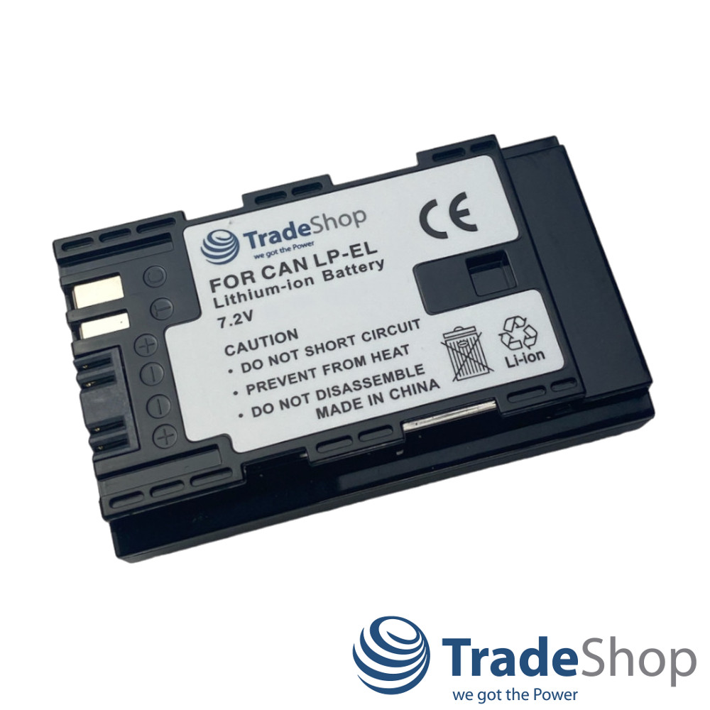 Li-Ion Akku 7,2V 2600mAh für Canon EL-1 Speedlite Flash ersetzt LP-EL