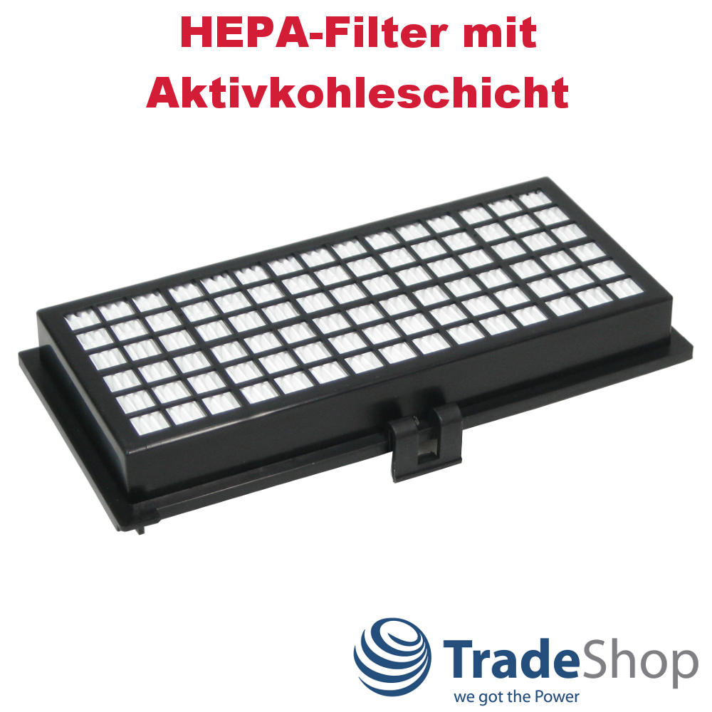 2x Active HEPA-Filter Staubfilter für Miele SF-AH30 SF-AA30 AAC30