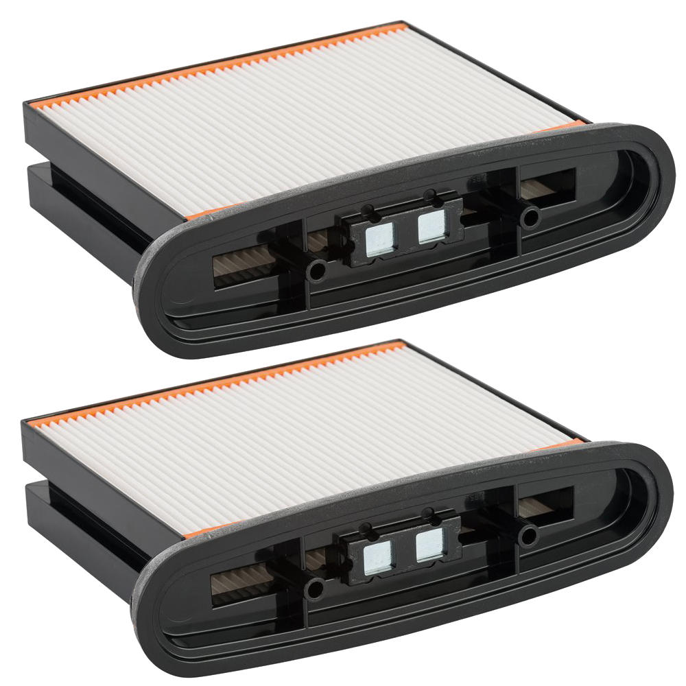 2x Faltenfilter Nass Filter Kassette für Bosch Hitachi Metabo uvm.