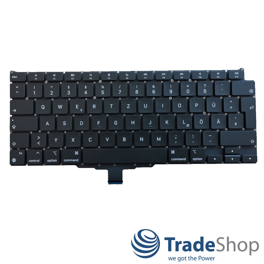 Notebook Tastatur QWERTZ Deutsch für Apple MacBook Pro Retina 13" A2179 EMC3302