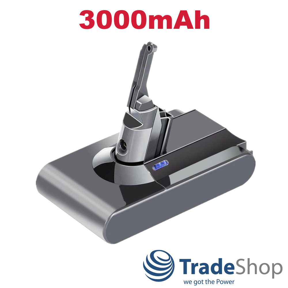 Akku 3000mAh 21,6V Li-Ion für Dyson V8 SV10 214730-01 218895-01 967834-02 uvm.