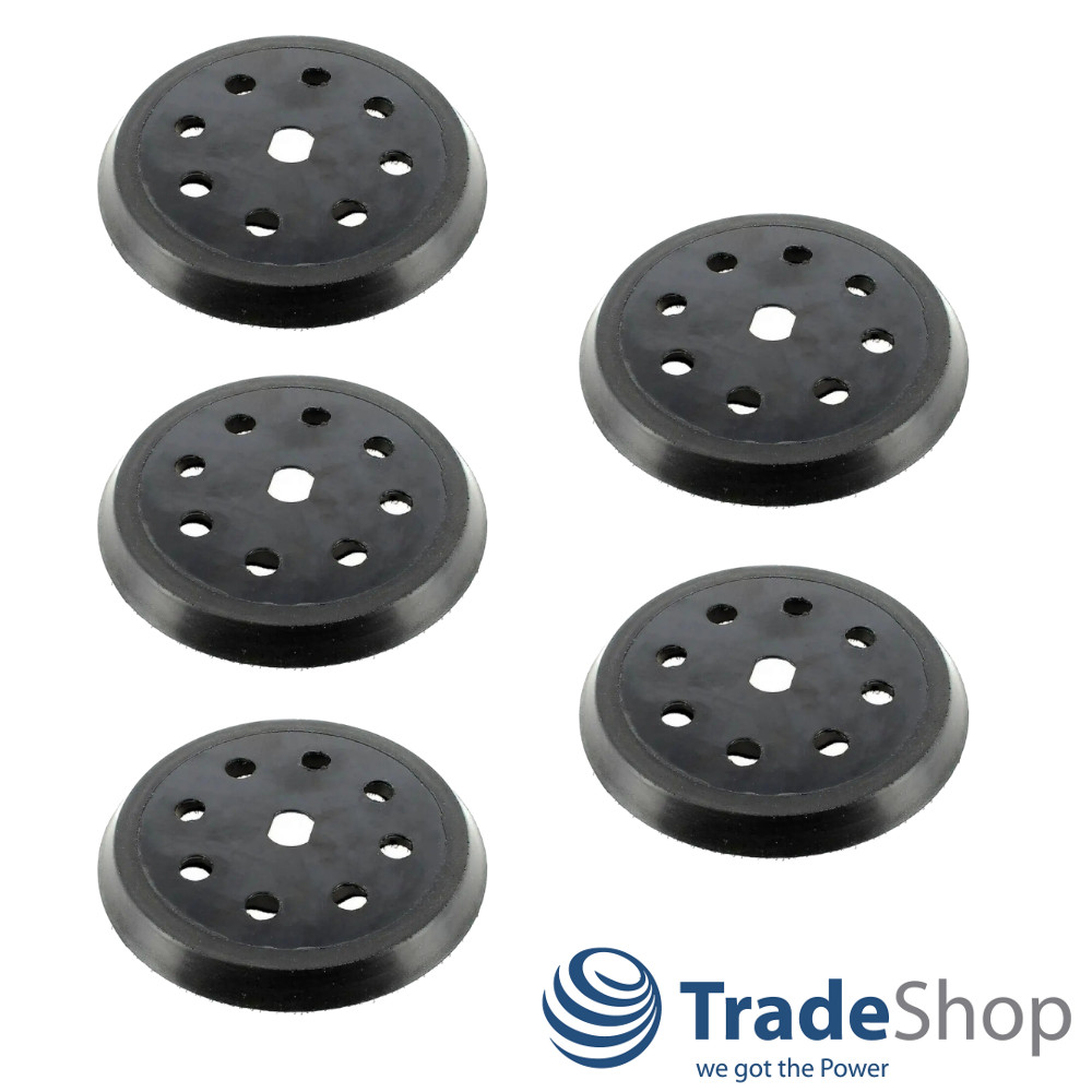 5x Schleifteller Haftteller 125mm für Black&Decker BD190 KA190 ersetzt 797157-01