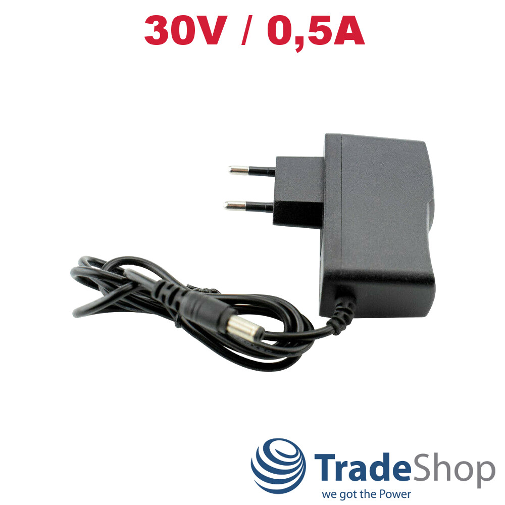 Ladekabel für Bosch / Siemens Staubsauger 30V 0,5A Netzteil Ladegerät