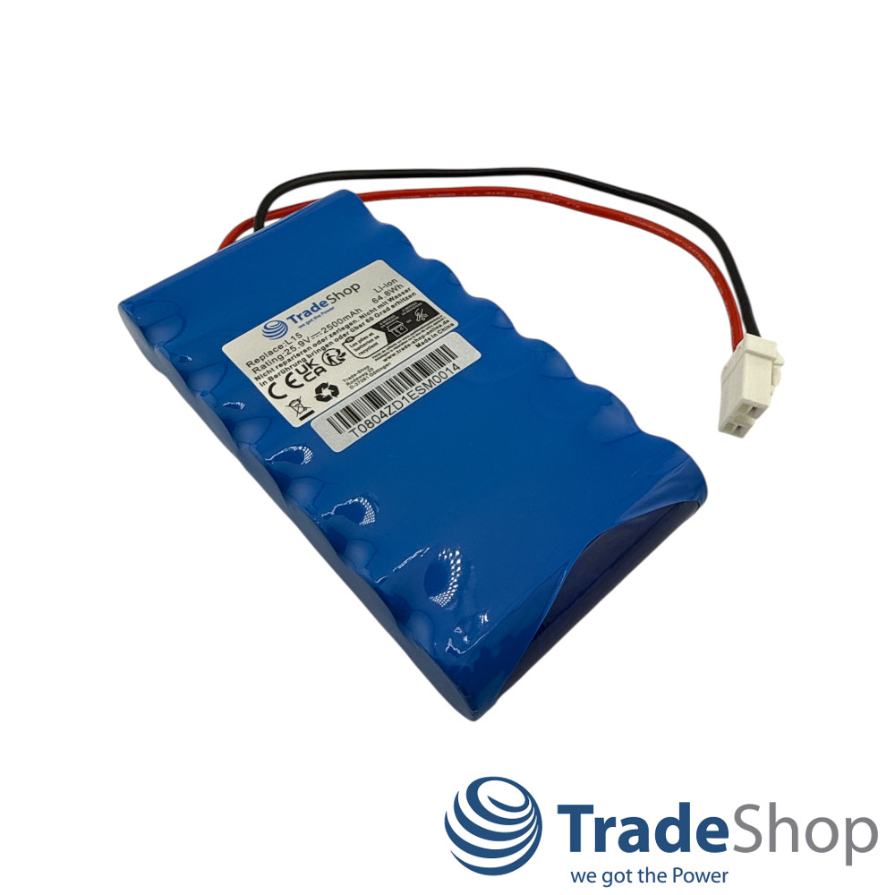 Li-Ion Akku 25,9V 2500mAh für Ambrogio L15 L20, Wiper i70 ersetzt 015E00600A