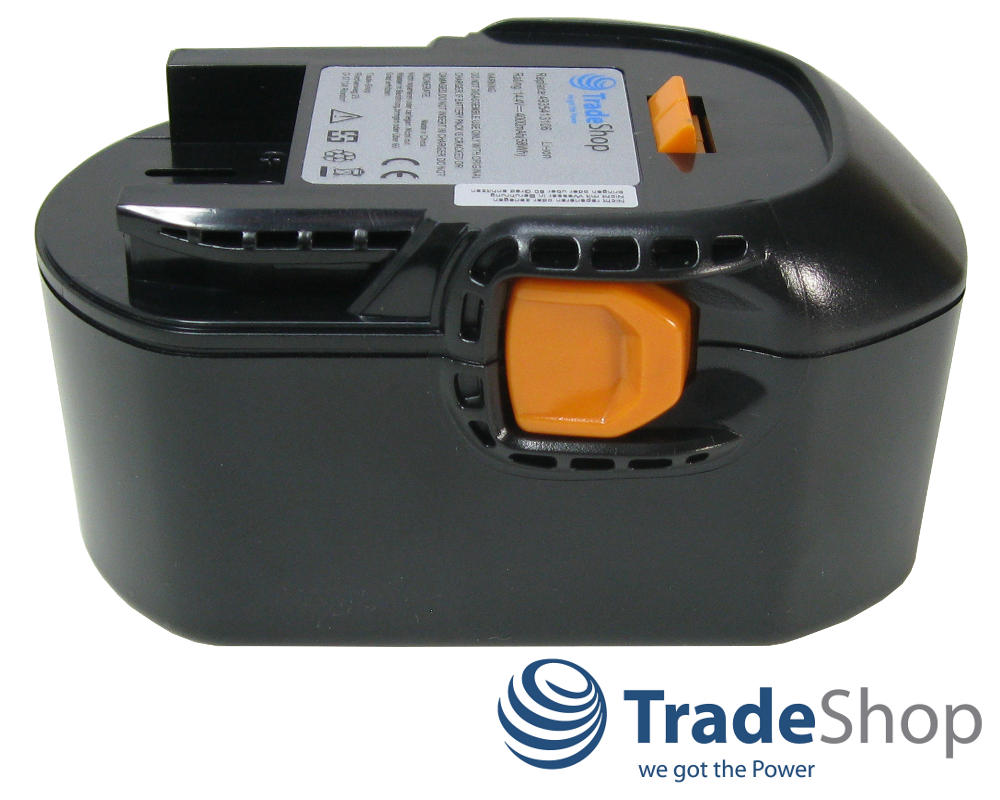 AKKU 14,4V 4000mAh Li-Ion ersetzt AEG B1414G B1415R B1420 B1420R M1430R