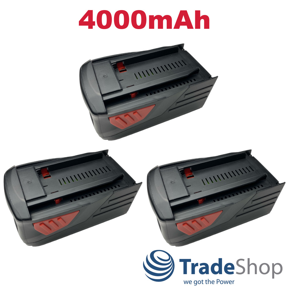 3x AKKU 36V 4000mAh ersetzt Hilti B36 B36V 401594 für TE6A TE7A TE300 TE60 WSC70
