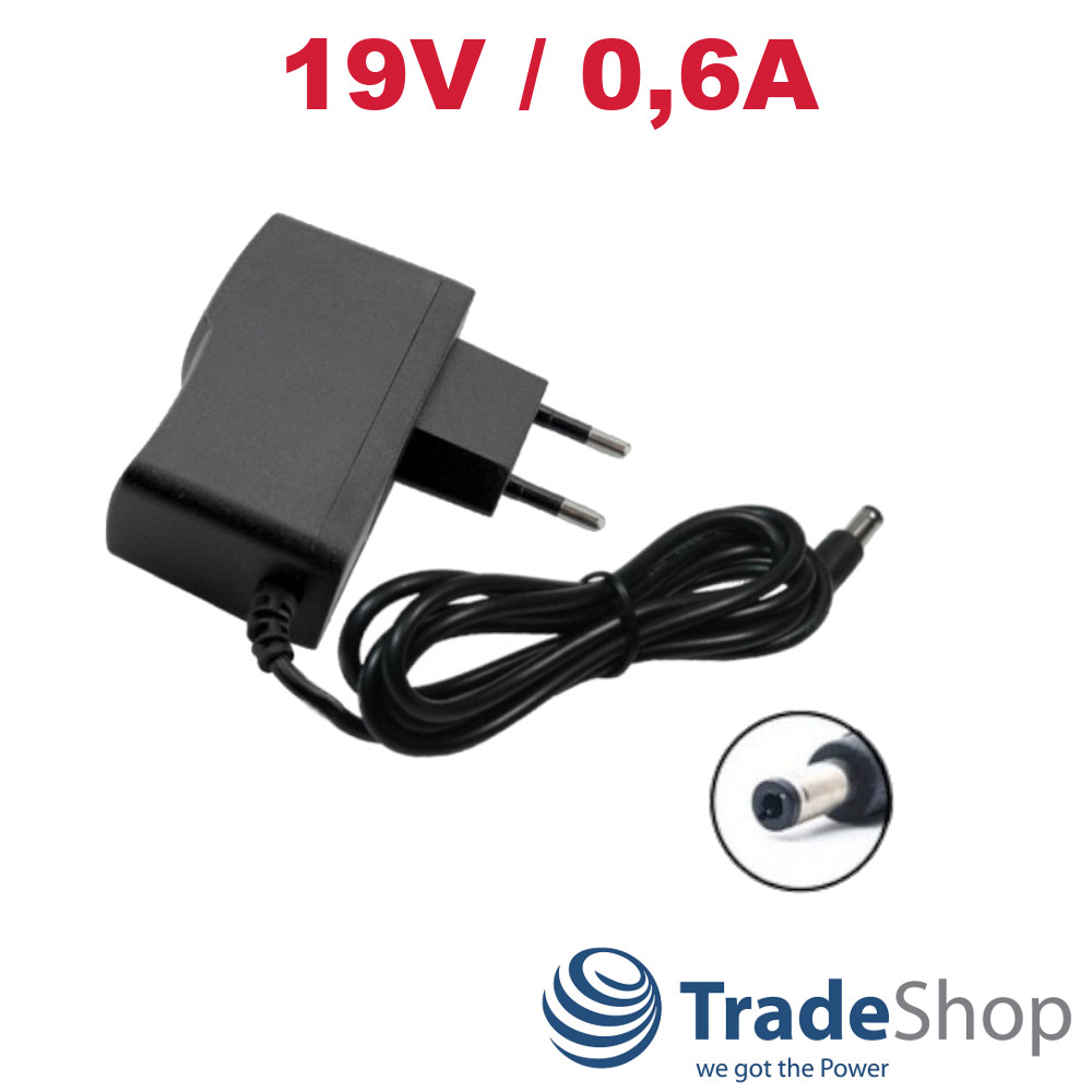 19V 0,6A Netzteil Ladegerät für Dirt Devil M606 M607 M608 M611 ersetzt 0606003