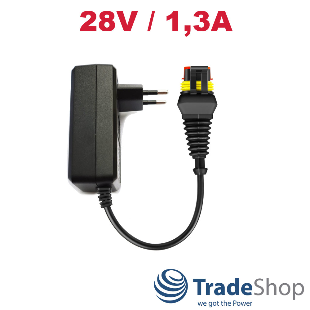 28V 1,3A Netzteil Ladegerät für Husqvarna Automower 105, 310 ersetzt 5931636-01