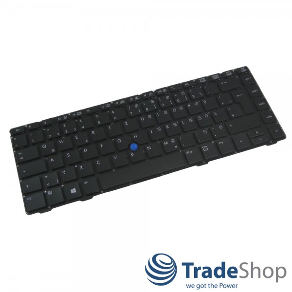 Laptop Tastatur DE mit Trackpoint für HP EliteBook 6460 6465 8460p uvm
