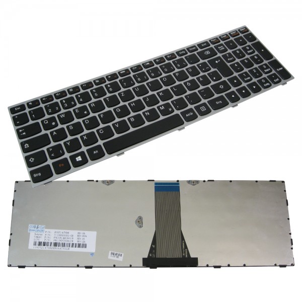 Orig. Tastatur QWERTZ DE für Lenovo Ideapad B50-30 B70-80 E50-70 uvm