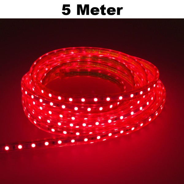5m Rot LED Leuchtstreifen Lichterkette 60 LED/Meter SMD2835