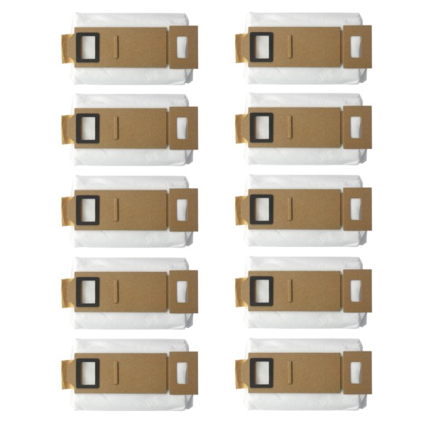 10x Staubsaugerbeutel Mikrovlies für Xiaomi Roborock S7, S7+, T7, T7+, T7S, T7S+