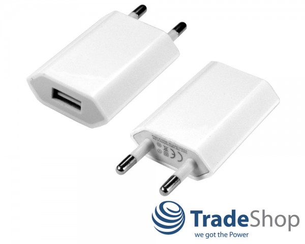 USB Netzteil Netzstecker Stecker Ladegerät USB-Adapter für iPhone iPad iPod