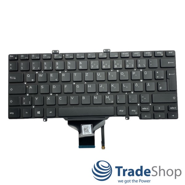 Notebook Tastatur QWERTZ Deutsch für Dell Latitude 5400 5401 5410 5411 7400 7410