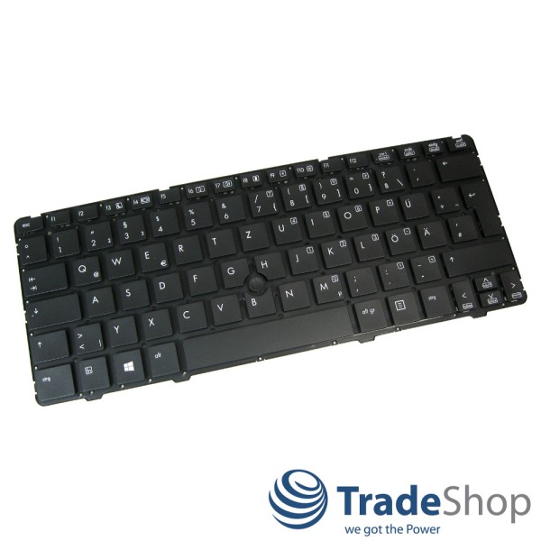 Original Tastatur QWERTZ Deutsch mit Trackpoint für HP EliteBook 2560P