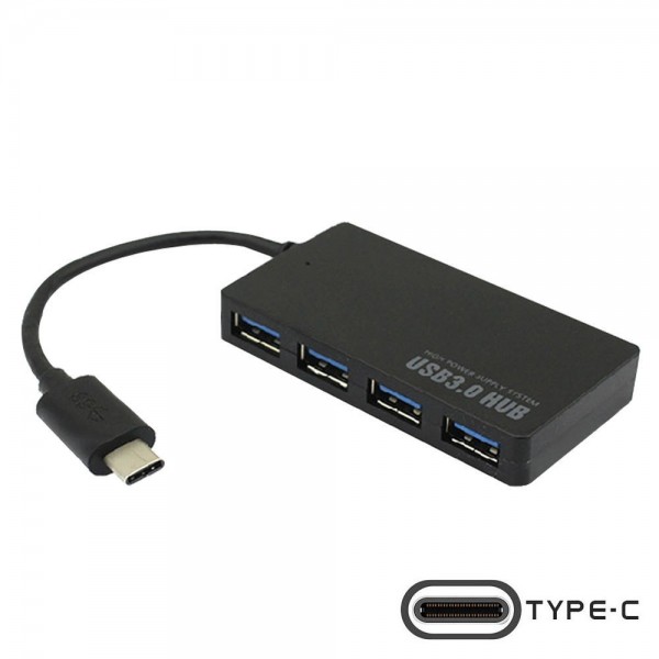 4in1 USB-C Typ-C 3.1 HUB USB 3.0 Super Speed Anschluss für Macbook Notebook